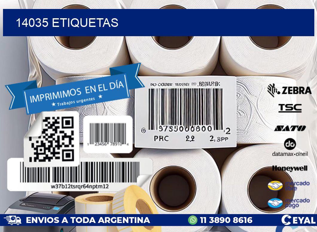 14035 ETIQUETAS