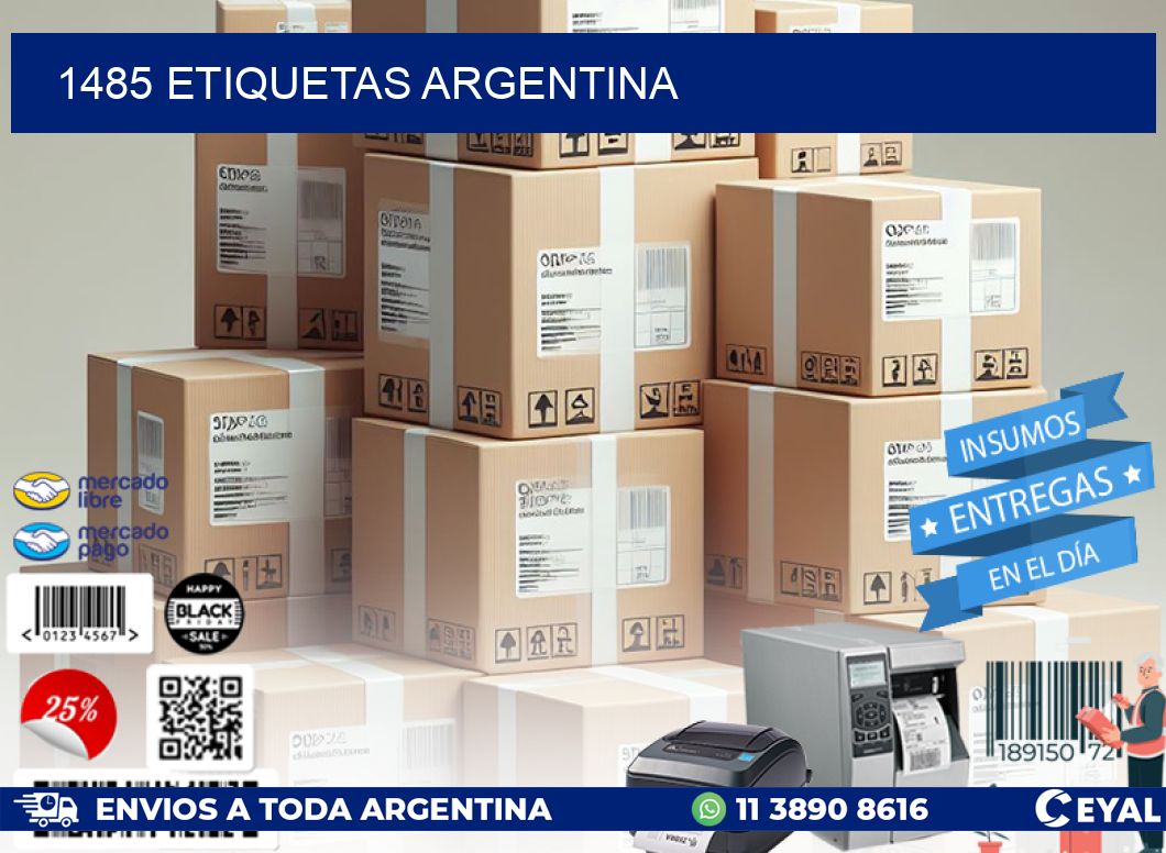 1485 ETIQUETAS ARGENTINA