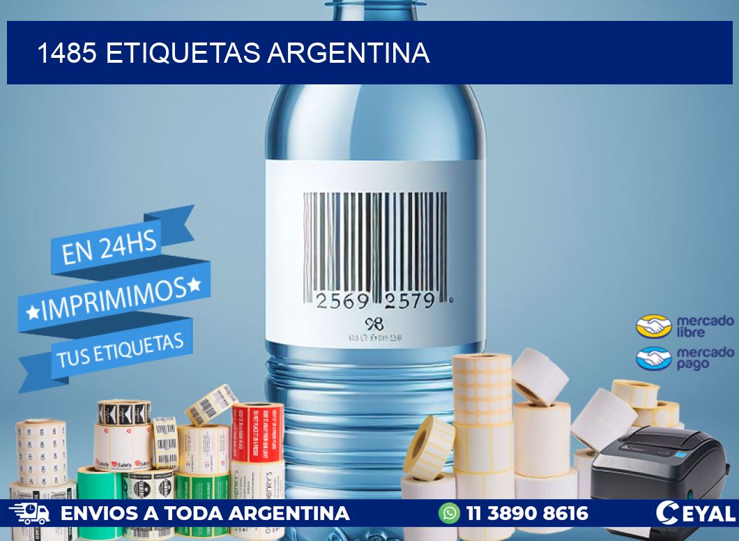 1485 ETIQUETAS ARGENTINA
