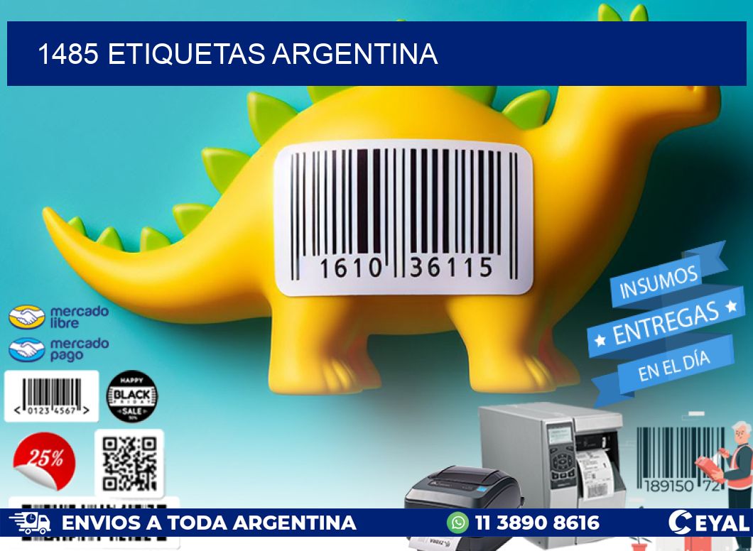 1485 ETIQUETAS ARGENTINA