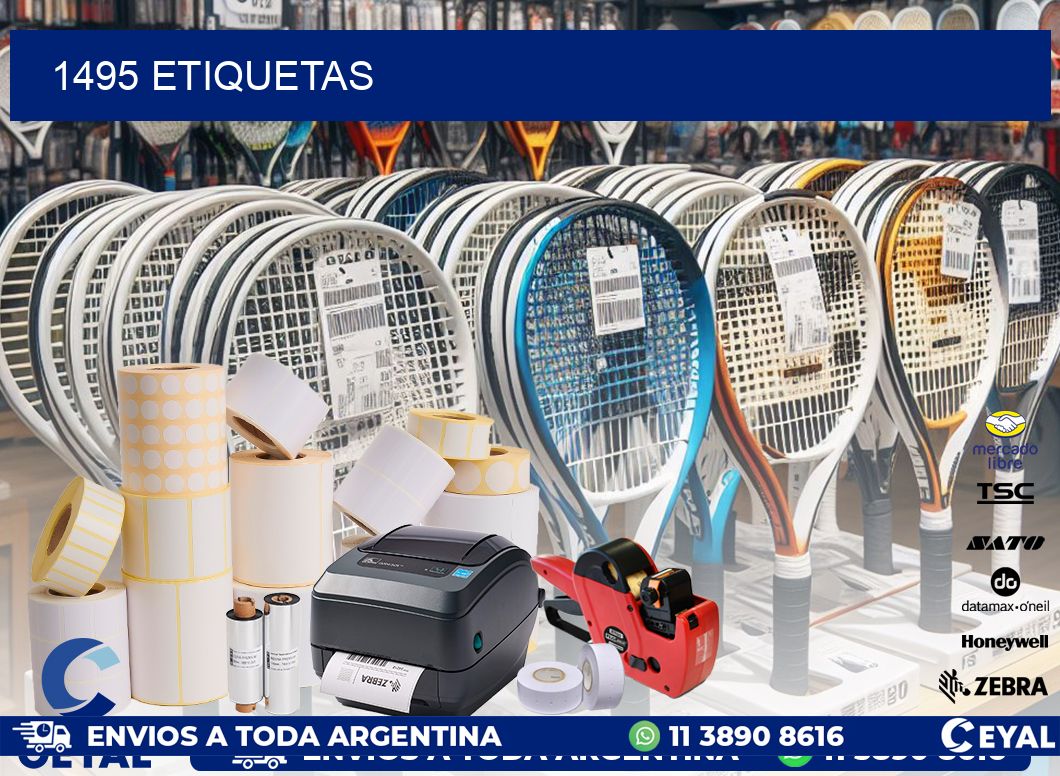 1495 ETIQUETAS