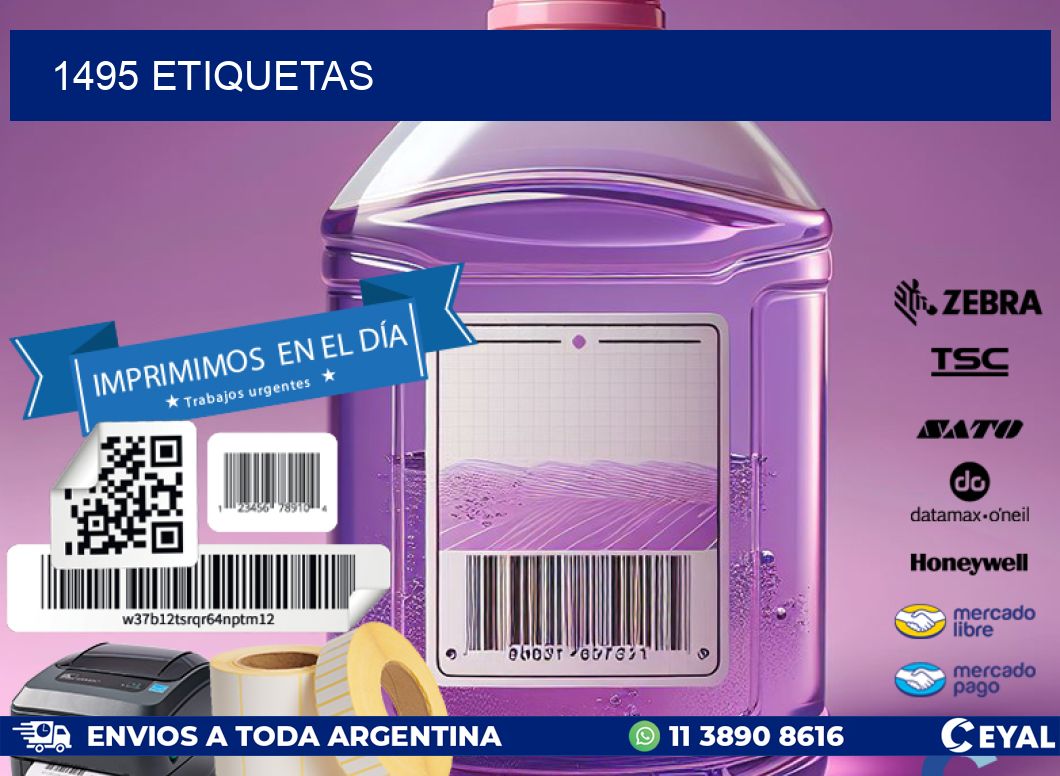 1495 ETIQUETAS