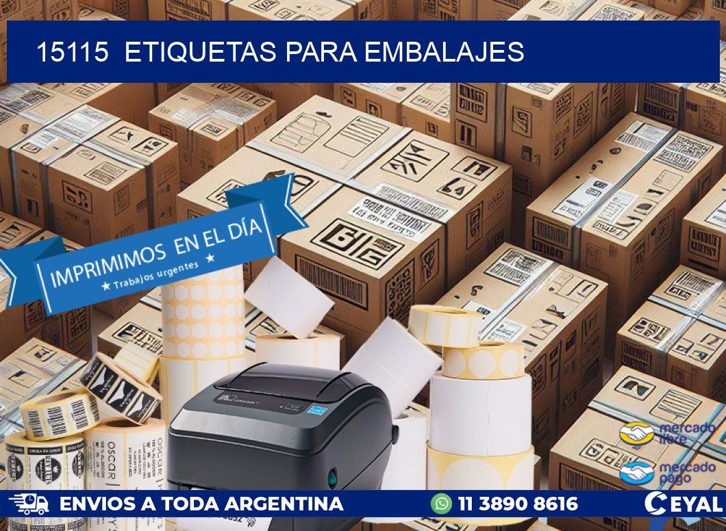 15115 ETIQUETAS PARA EMBALAJES