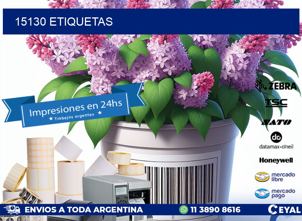 15130 ETIQUETAS