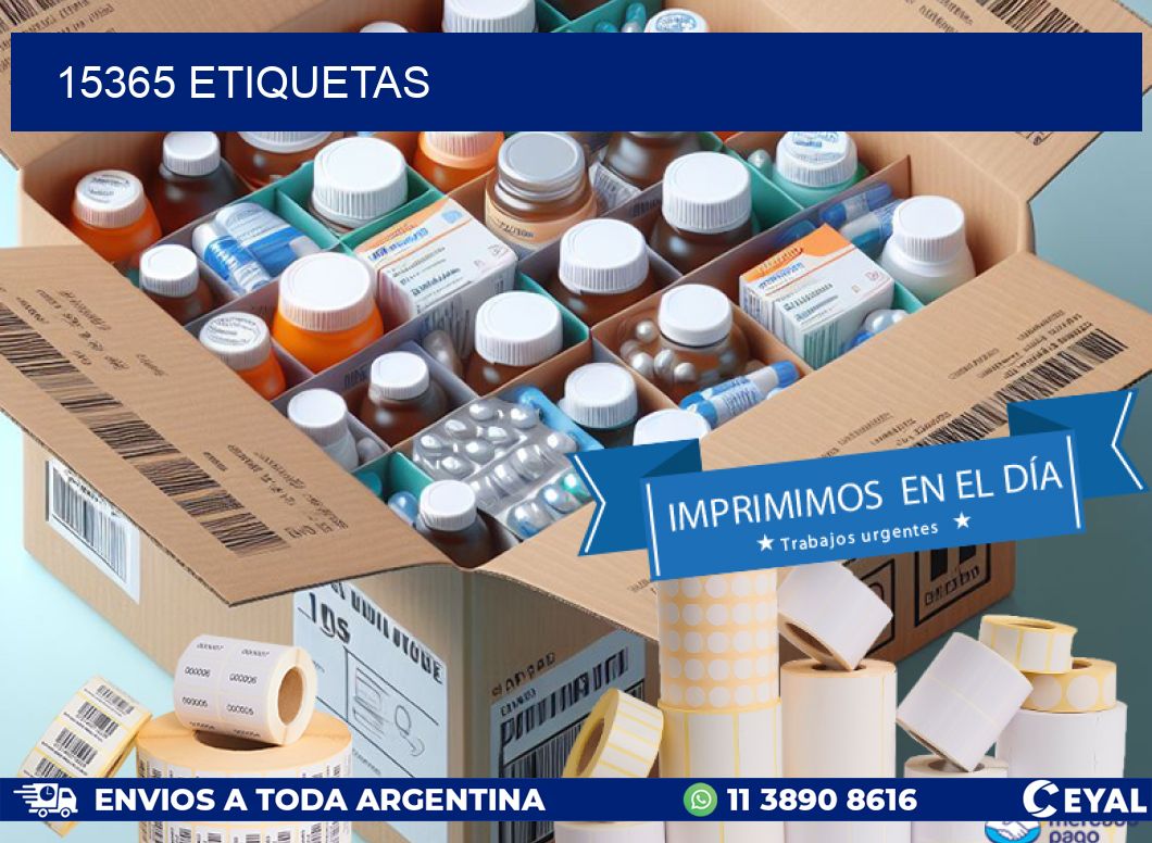15365 ETIQUETAS