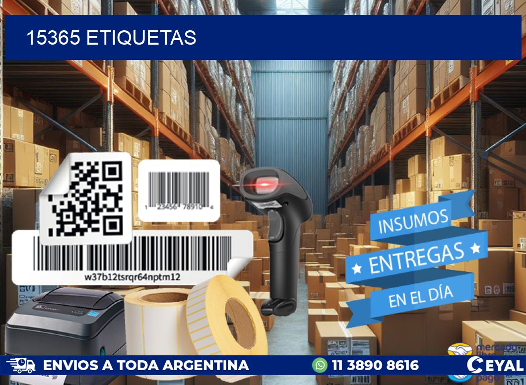 15365 ETIQUETAS