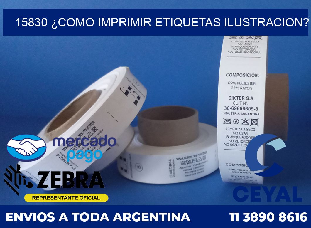 15830 ¿COMO IMPRIMIR ETIQUETAS ILUSTRACION?