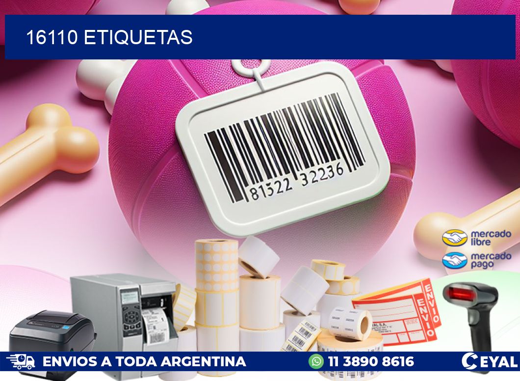 16110 ETIQUETAS