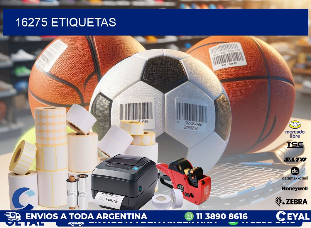 16275 ETIQUETAS