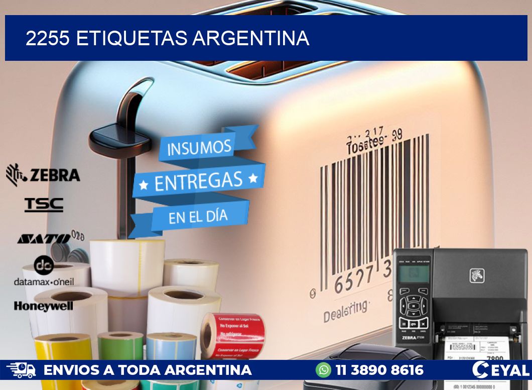 2255 ETIQUETAS ARGENTINA