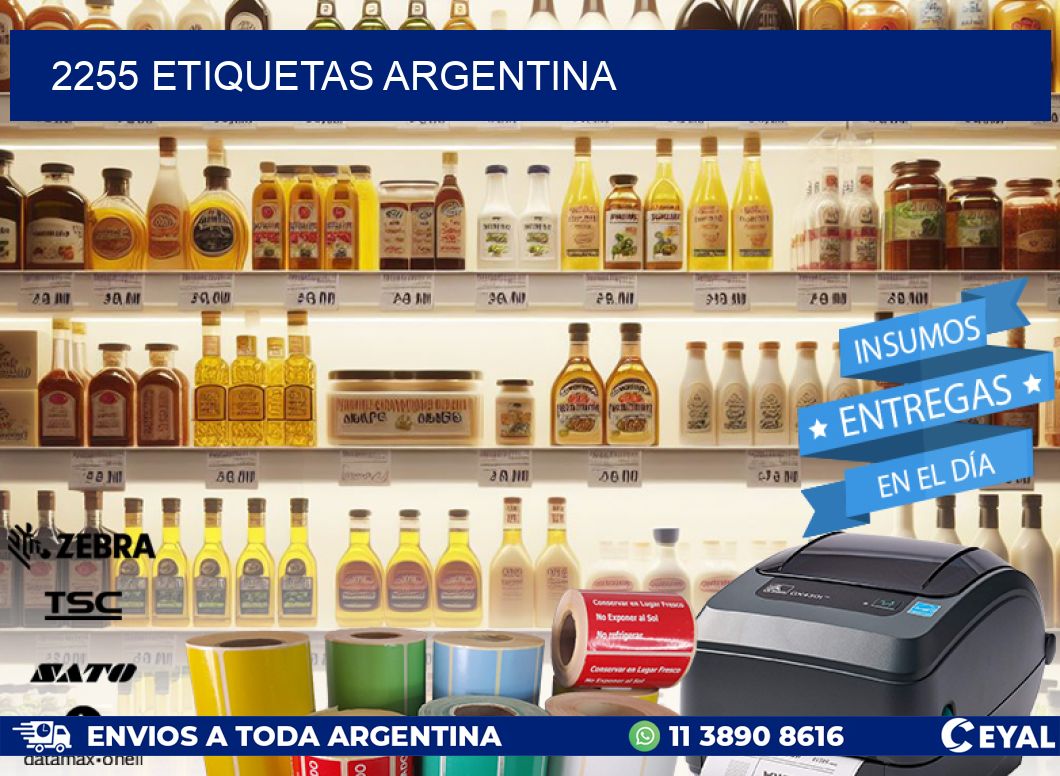 2255 ETIQUETAS ARGENTINA
