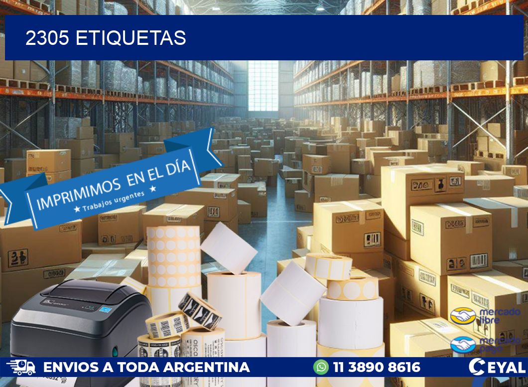 2305 ETIQUETAS