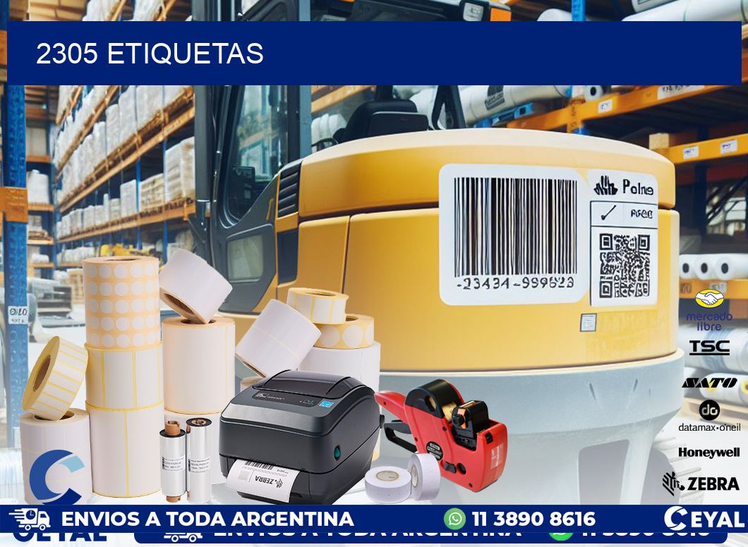 2305 ETIQUETAS