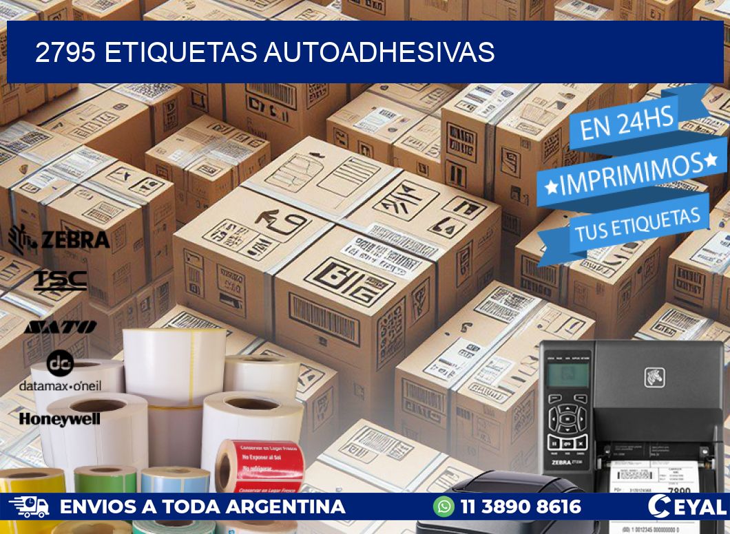 2795 ETIQUETAS AUTOADHESIVAS