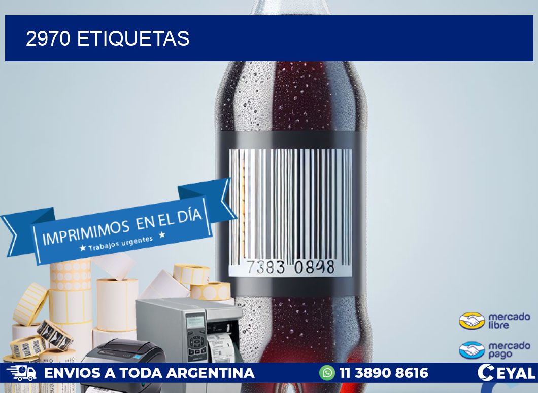 2970 ETIQUETAS