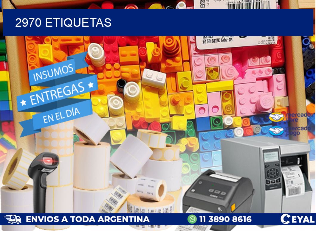 2970 ETIQUETAS