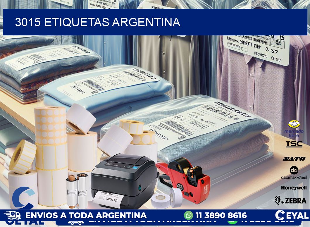 3015 ETIQUETAS ARGENTINA