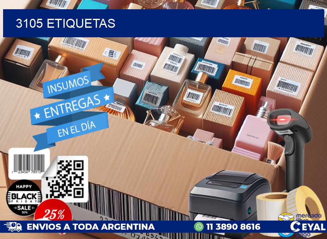 3105 ETIQUETAS