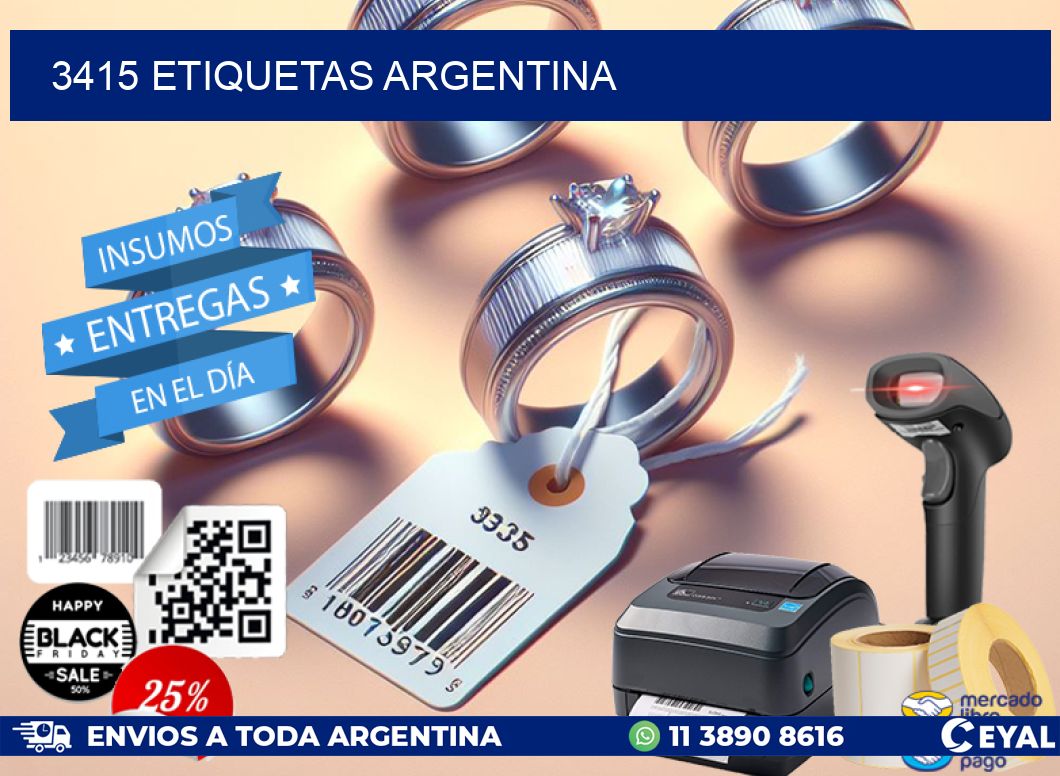 3415 ETIQUETAS ARGENTINA