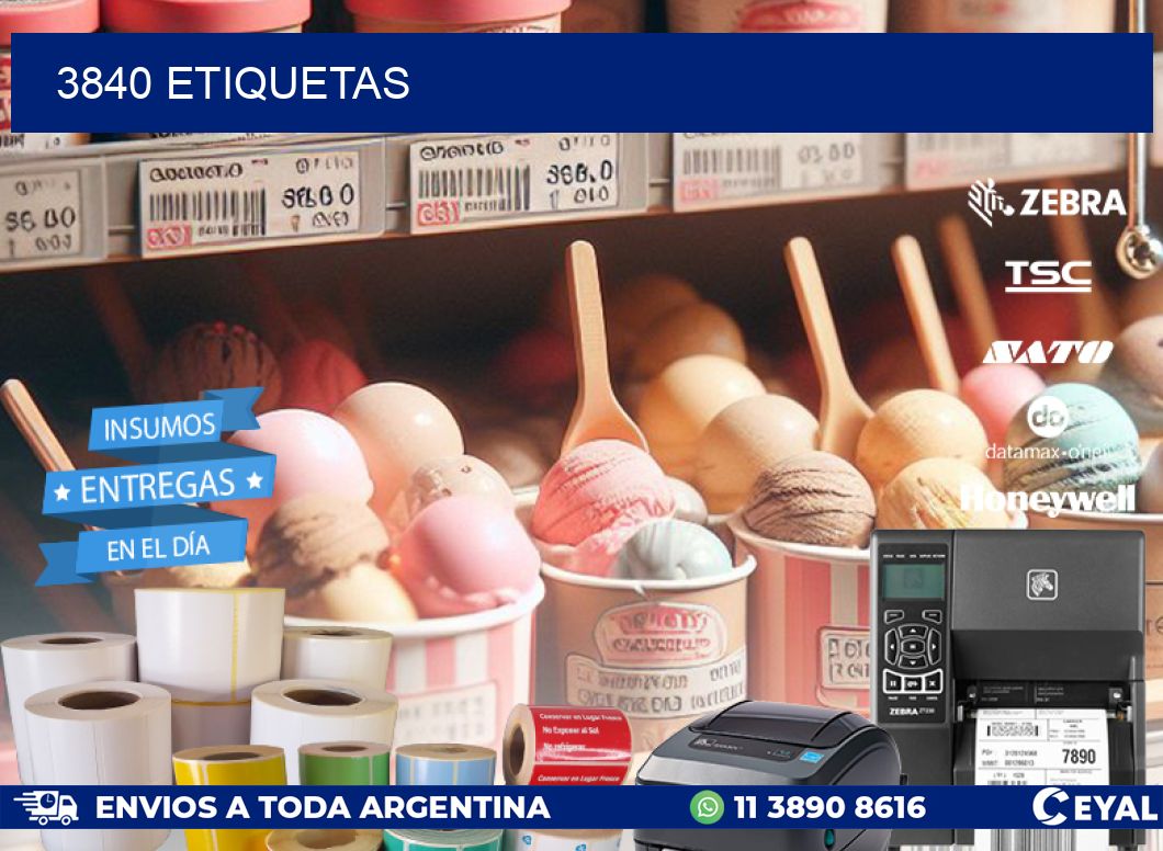 3840 ETIQUETAS