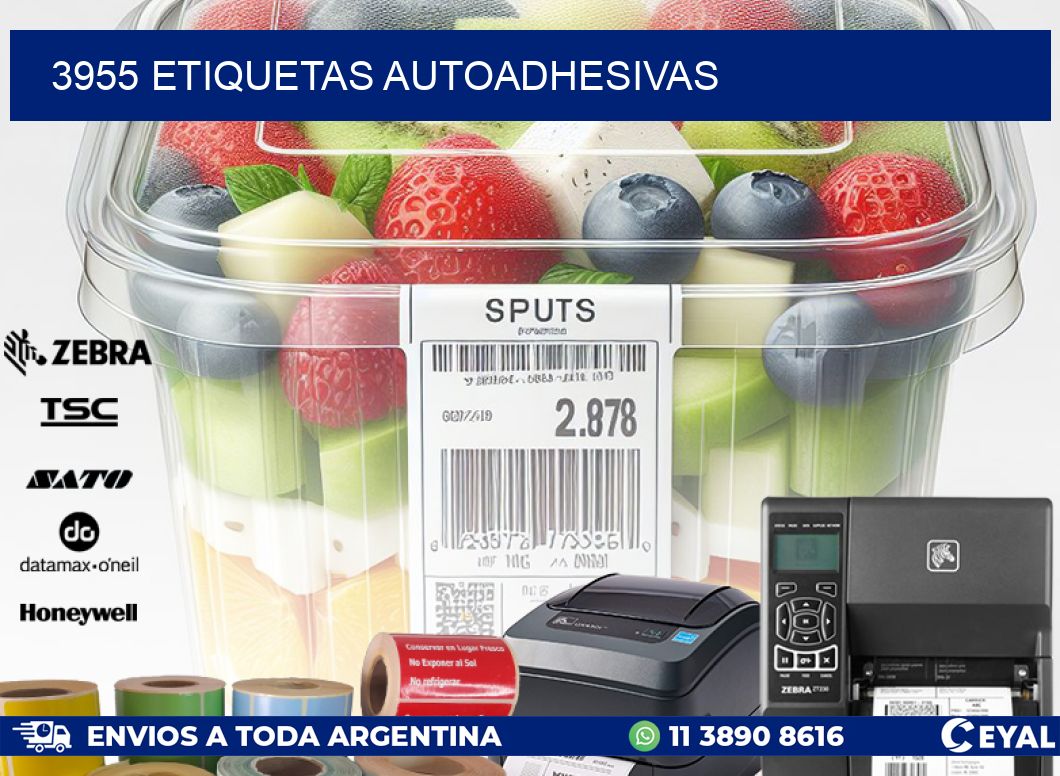 3955 ETIQUETAS AUTOADHESIVAS