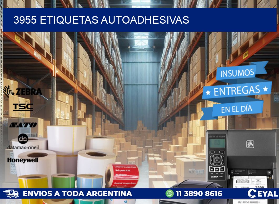 3955 ETIQUETAS AUTOADHESIVAS