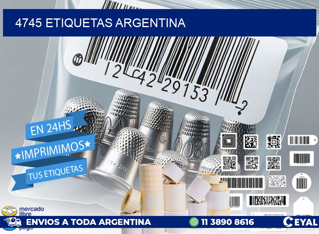 4745 ETIQUETAS ARGENTINA