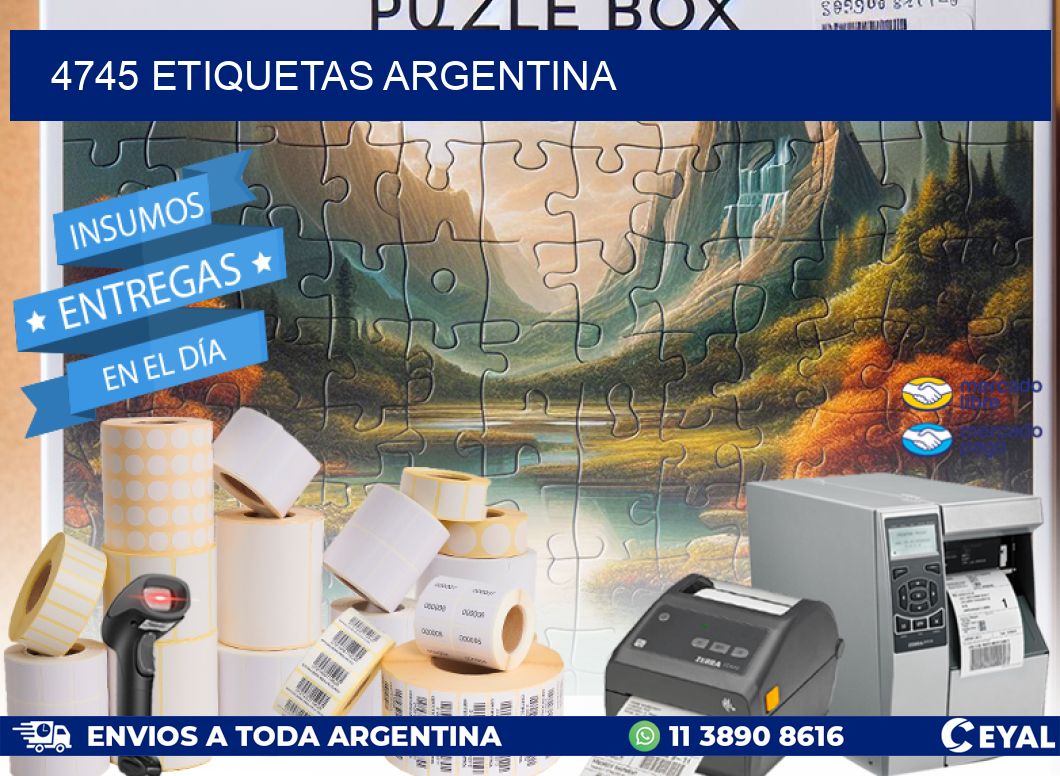 4745 ETIQUETAS ARGENTINA