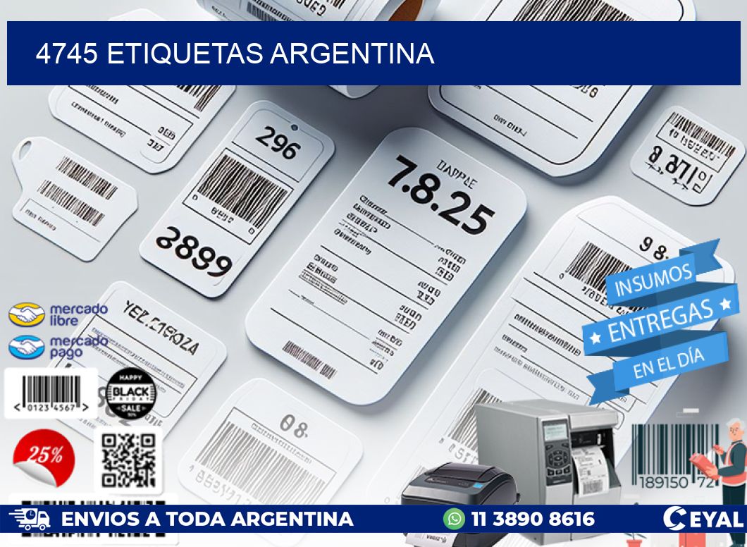 4745 ETIQUETAS ARGENTINA