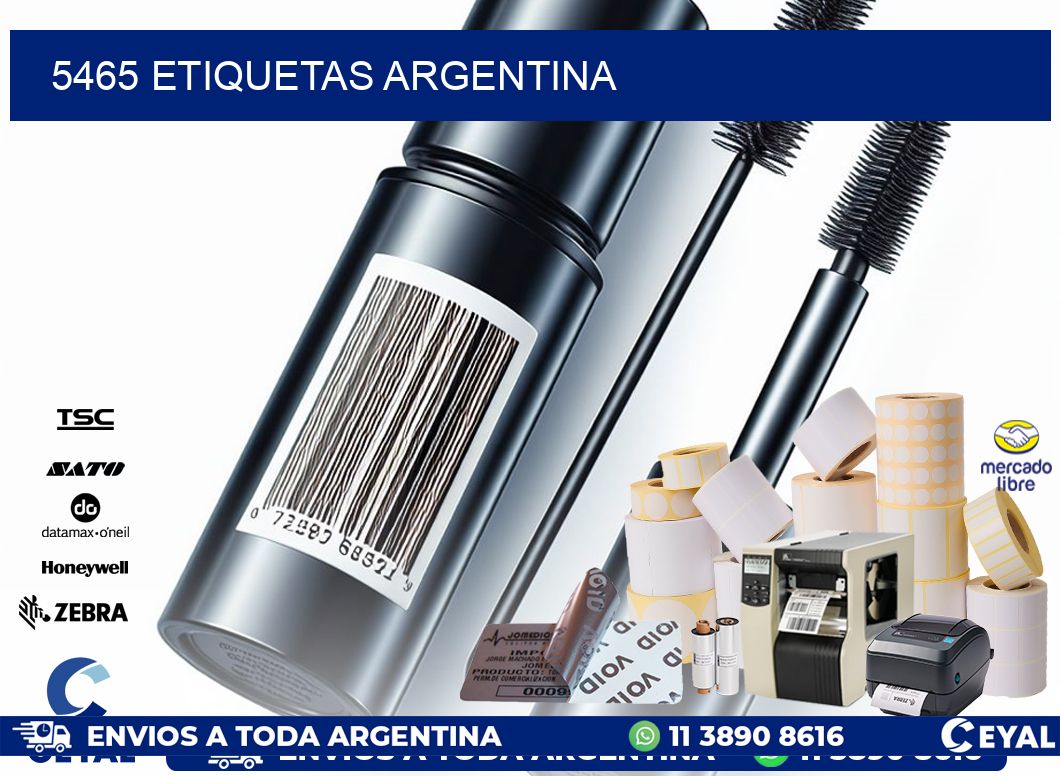 5465 ETIQUETAS ARGENTINA