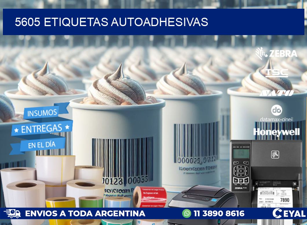 5605 ETIQUETAS AUTOADHESIVAS