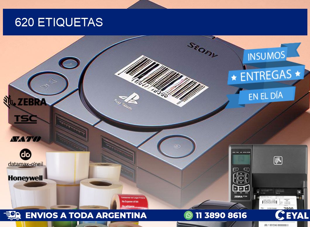620 ETIQUETAS