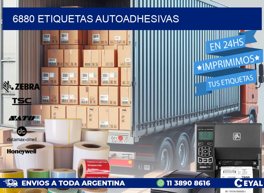 6880 ETIQUETAS AUTOADHESIVAS