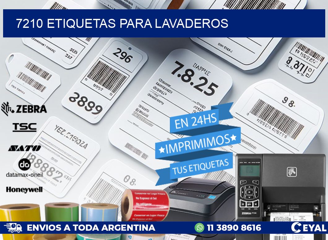 7210 ETIQUETAS PARA LAVADEROS
