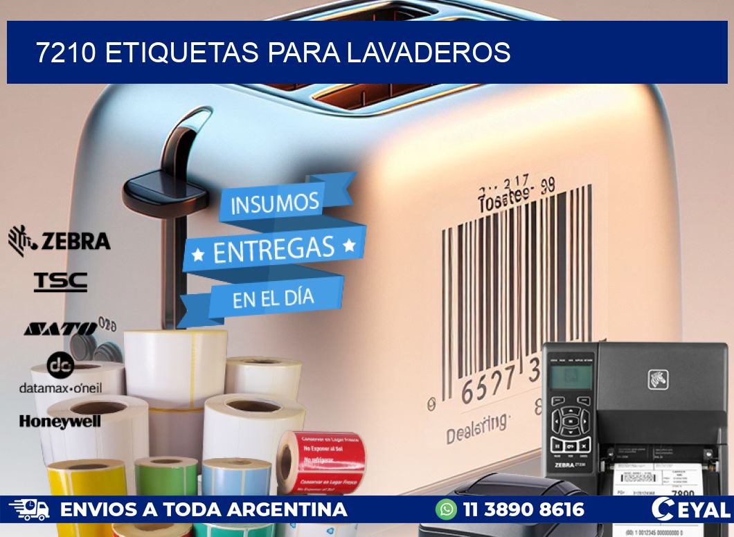 7210 ETIQUETAS PARA LAVADEROS