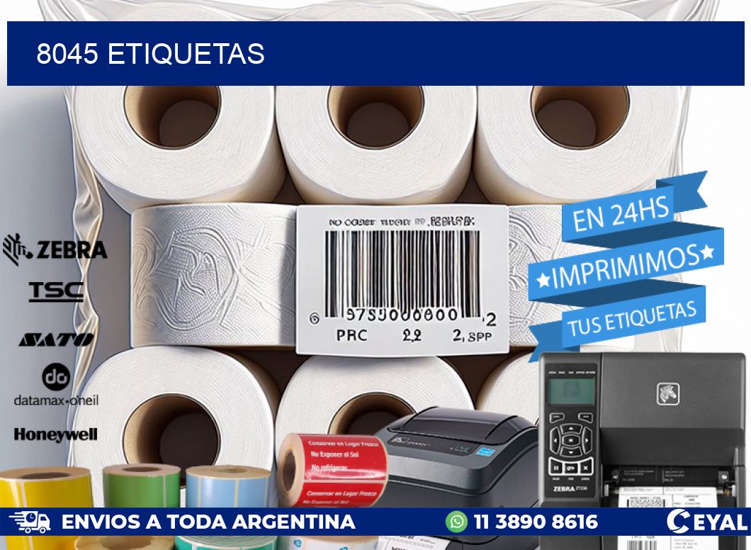 8045 ETIQUETAS