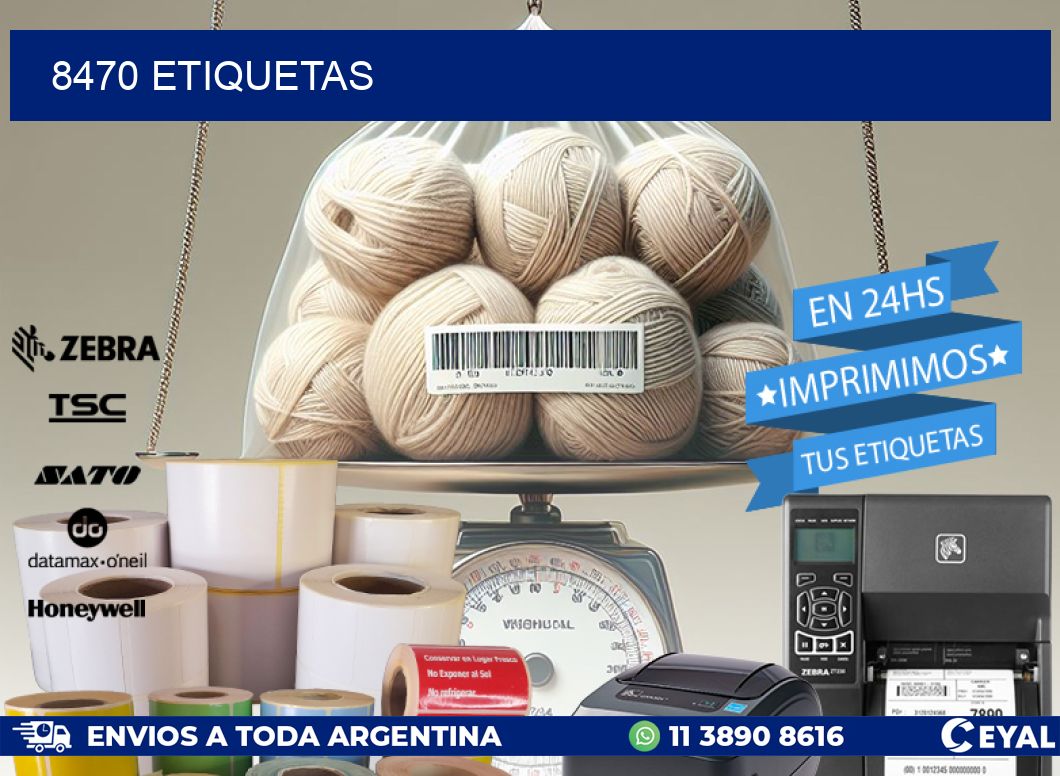 8470 ETIQUETAS