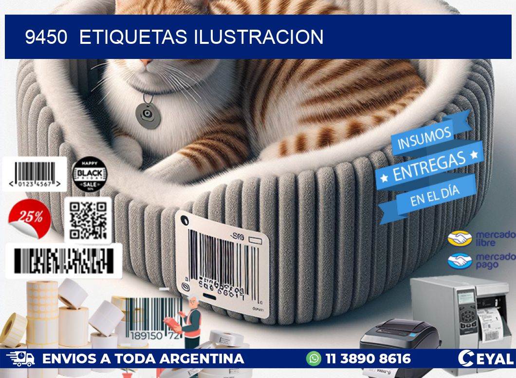 9450  ETIQUETAS ILUSTRACION
