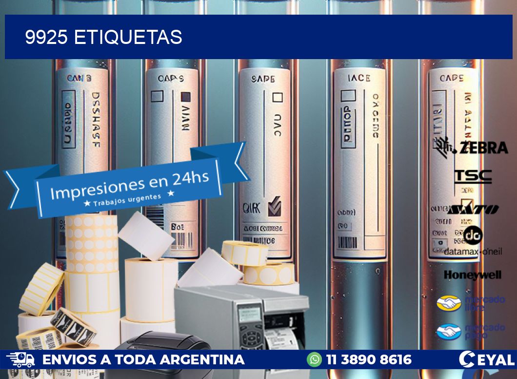 9925 ETIQUETAS