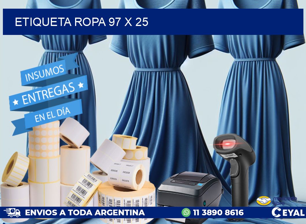 ETIQUETA ROPA 97 x 25