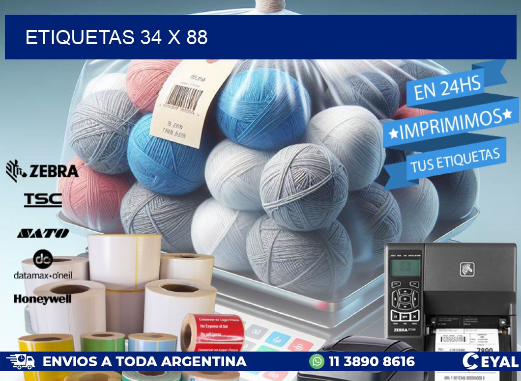ETIQUETAS 34 x 88