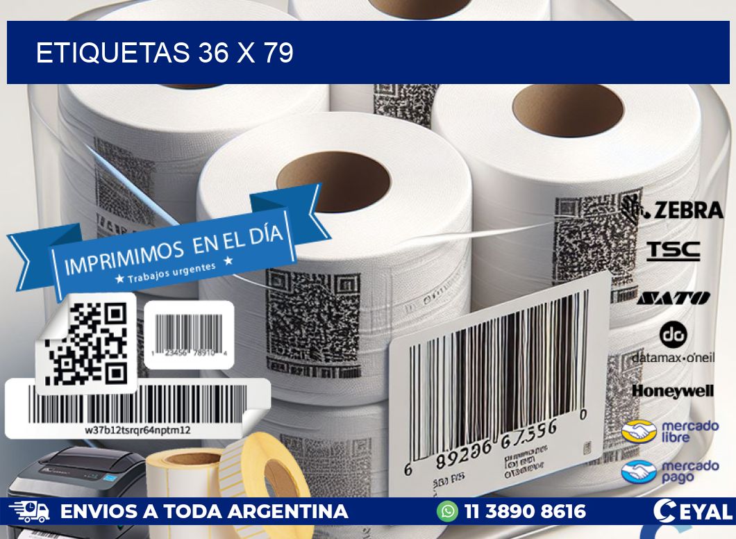 ETIQUETAS 36 x 79