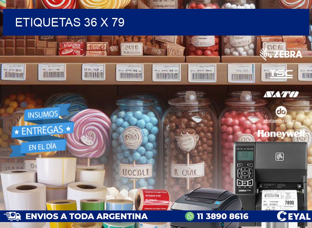 ETIQUETAS 36 x 79