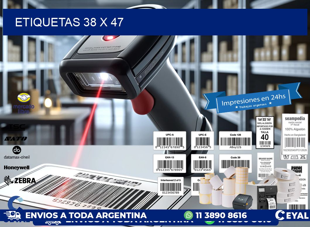 ETIQUETAS 38 x 47