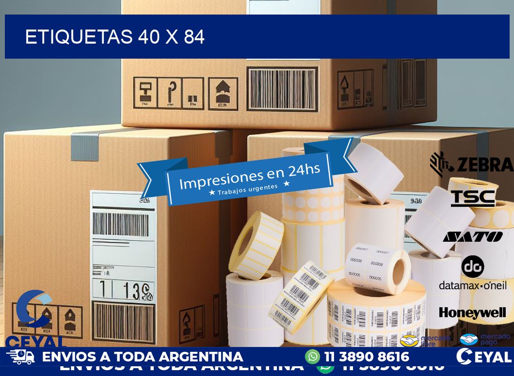 ETIQUETAS 40 x 84