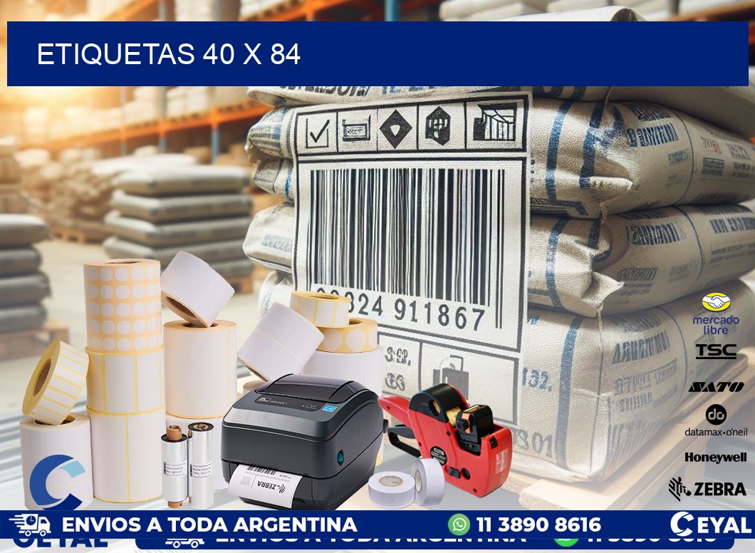 ETIQUETAS 40 x 84