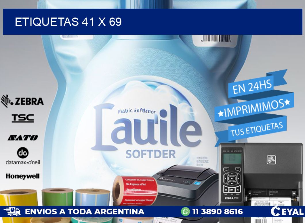 ETIQUETAS 41 x 69