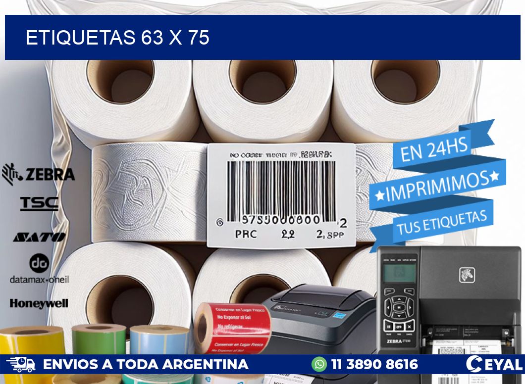 ETIQUETAS 63 x 75