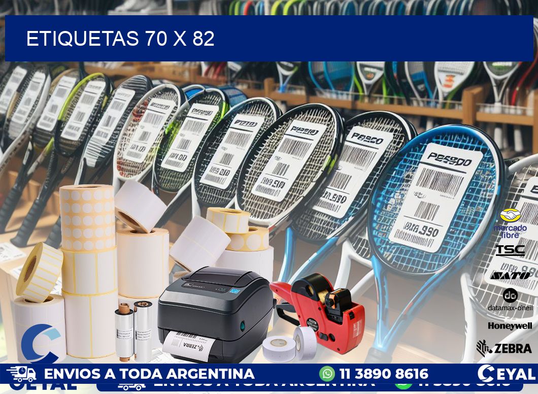 ETIQUETAS 70 x 82