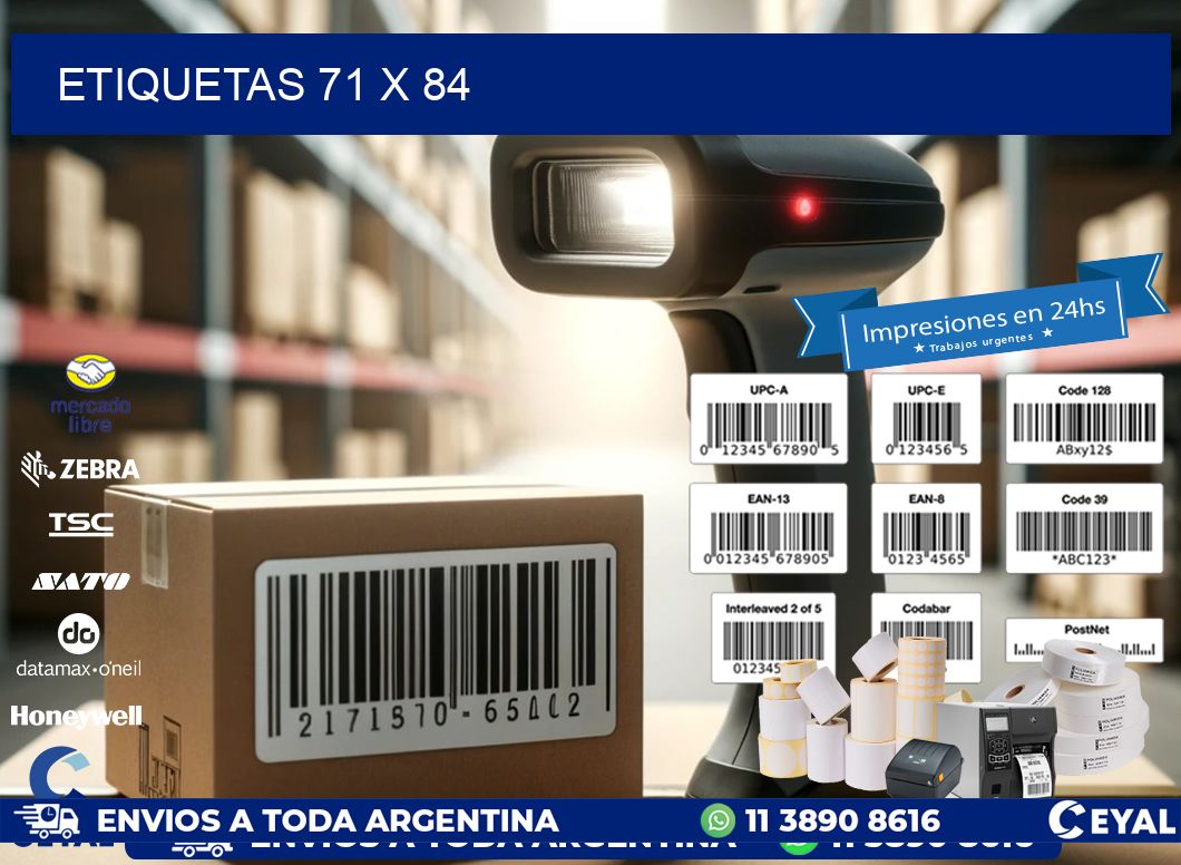 ETIQUETAS 71 x 84